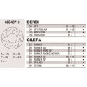 Disco de freio Brembo DP 175X4