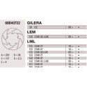 Disco de freio Brembo DP 200X4 68B40722BRE