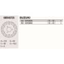 Disco de freio Brembo DP 210X5