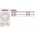 Disco de freio Brembo DP 220X4.5 68B40743BRE