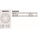 Disco de freio Brembo DP 220X5 68B40755BRE