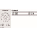 Disco de freio Brembo DP 226X3.5