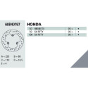 Disco de freio Brembo DP 220X4 68B40767BRE