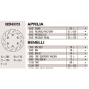 Disco de freio Brembo DP 240X5 68B40781BRE