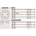 Disco de freio Brembo DP 240X4 68B40789BRE