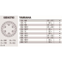 Disco de freio Brembo DP 244X4 68B40790BRE
