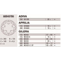 Disco de freio Brembo DP 260X4 68B407B6BRE