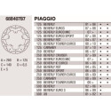 Disco de freio Brembo DP 260X5 68B407B7BRE