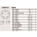 Disco de freio Brembo DP 265X5 68B407C0BRE