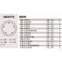 Disco de freio Brembo DP 276X5