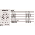 Disco de freio Brembo DP 285X4 68B407D2BRE