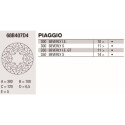 Disco de freio Brembo DP 300X5 68B407D4BRE
