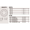 Disco de freio Brembo DP 240X5 68B407F0BRE