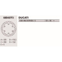 Disco de freio Brembo DP 320X5 68B407F3BRE