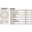 Disco de freio Brembo 240X5 68B407G8BRE