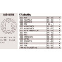 Disco de freio Brembo DP 245X5 68B407H8BRE