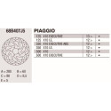 Disco de freio Brembo DP 280X5 68B407J5BRE