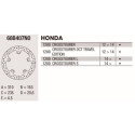 Disco de freio Brembo DP 310X4.5