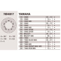 Disco de freio Brembo DP 267X4 78B40817BRE