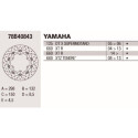 Disco de freio Brembo DC 298X4.5 78B40843BRE
