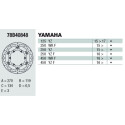 Disco de freio Brembo DC 270X3