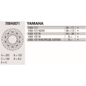 Disco de freio Brembo DP 320X5 78B40871BRE