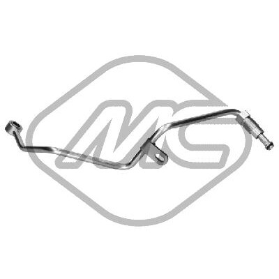 Duto de óleo, turbocompressor METALCAUCHO 92163