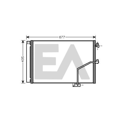Condensador, ar condicionado EACLIMA 30C50049ELA