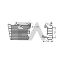 Resfriador de ar de admissão EACLIMA 36A77020ELA