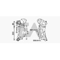 Radiador de óleo, óleo do motor EACLIMA 37G54011ELA