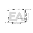 Radiador, refrigeração do motor EACLIMA 31R50140ELA