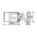 Radiador de aquecimento EACLIMA 45C07013ELA