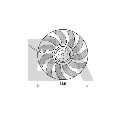 Ventilador, refrigeração do motor