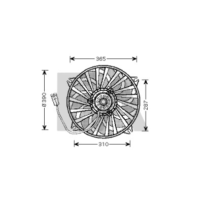 Ventilador, refrigeração do motor
