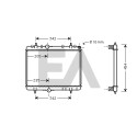 Radiador, refrigeração do motor EACLIMA 31R55045ELA