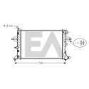 Radiador, refrigeração do motor EACLIMA 31R54182ELA