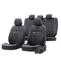 Cobertura completa universal 100% couro sintético design premium