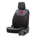 Capa Universal Leatherette Rsx Diamond Color Preto/Vermelho