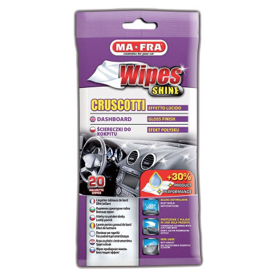 Pacote de toalhetes de limpeza Mafra Brilliant Effect Dashboard (20 unidades)