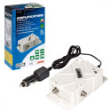 Amplificador de Antena de TV Padrão 12/24V Cabo 130 Cm