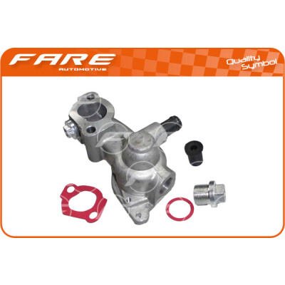 Flange do líquido de refrigeração