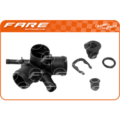 Flange do líquido de refrigeração