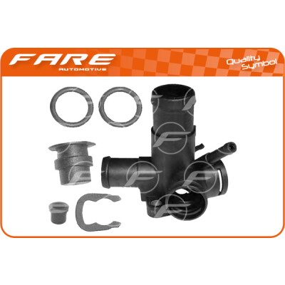 Flange do líquido de refrigeração