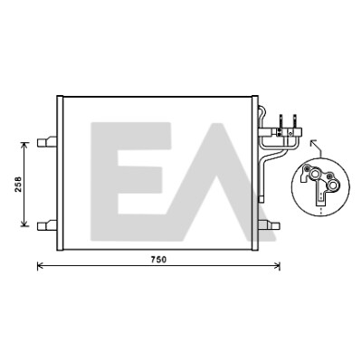 Condensador, ar condicionado