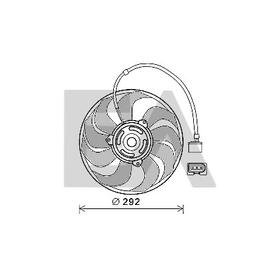 Ventilador, refrigeração do motor