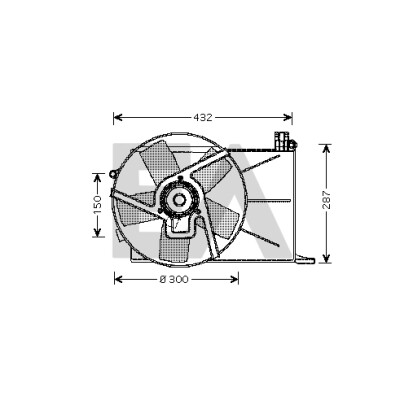 Ventilador, refrigeração do motor