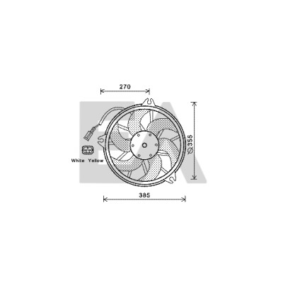 Ventilador, refrigeração do motor