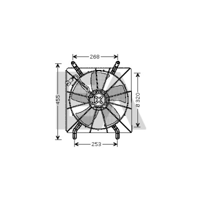 Ventilador, refrigeração do motor