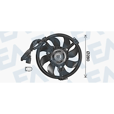 Ventilador, refrigeração do motor
