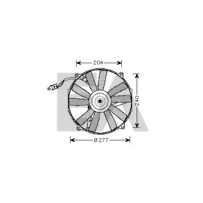 Ventilador, refrigeração do motor
